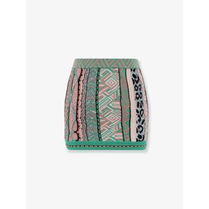 Laneus Women Multicolored Cotton Skirt